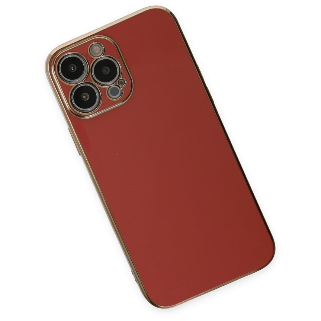 iPhone 14 Pro Max Kılıf Volet Silikon - Kırmızı iPhone 14 Pro Max Kılıf Volet Silikon - Kırmızı