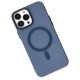  iPhone 14 Pro Kılıf Lodos Magneticsafe Mat Kapak - Mavi