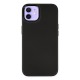  iPhone 12 Kılıf Asya Deri Silikon - Siyah