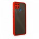  Realme C25 Kılıf Montreal Silikon Kapak - Kırmızı