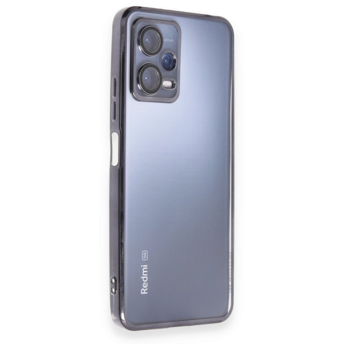  Xiaomi Redmi Note 12 Pro 5G Kılıf Razer Lensli Silikon - Siyah