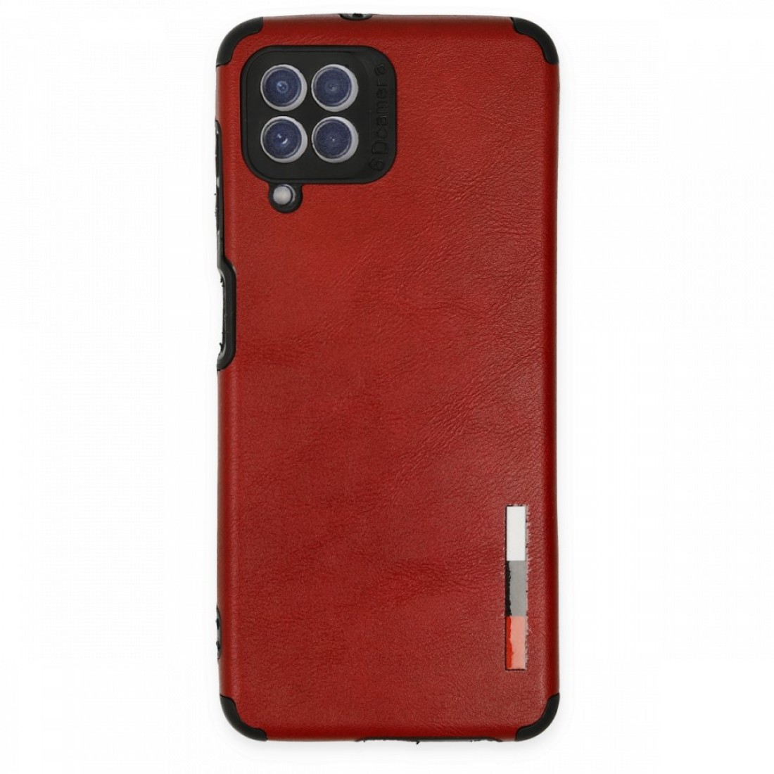  Samsung Galaxy M32 Kılıf Loop Deri Silikon - Kırmızı
