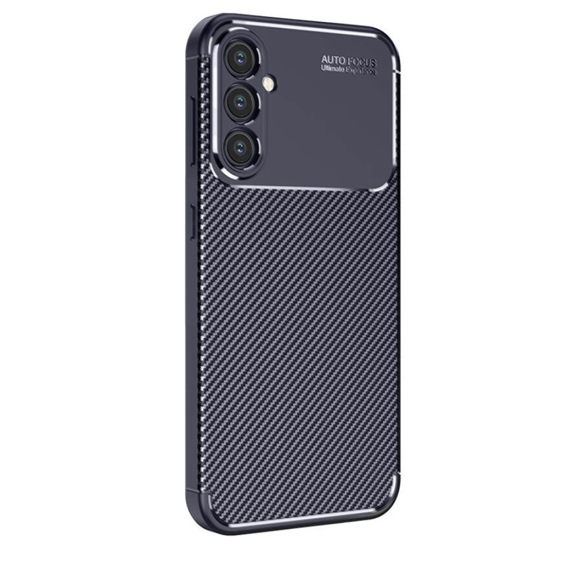  Samsung Galaxy A16 5G Kılıf Auto Focus Karbon Kapak - Lacivert