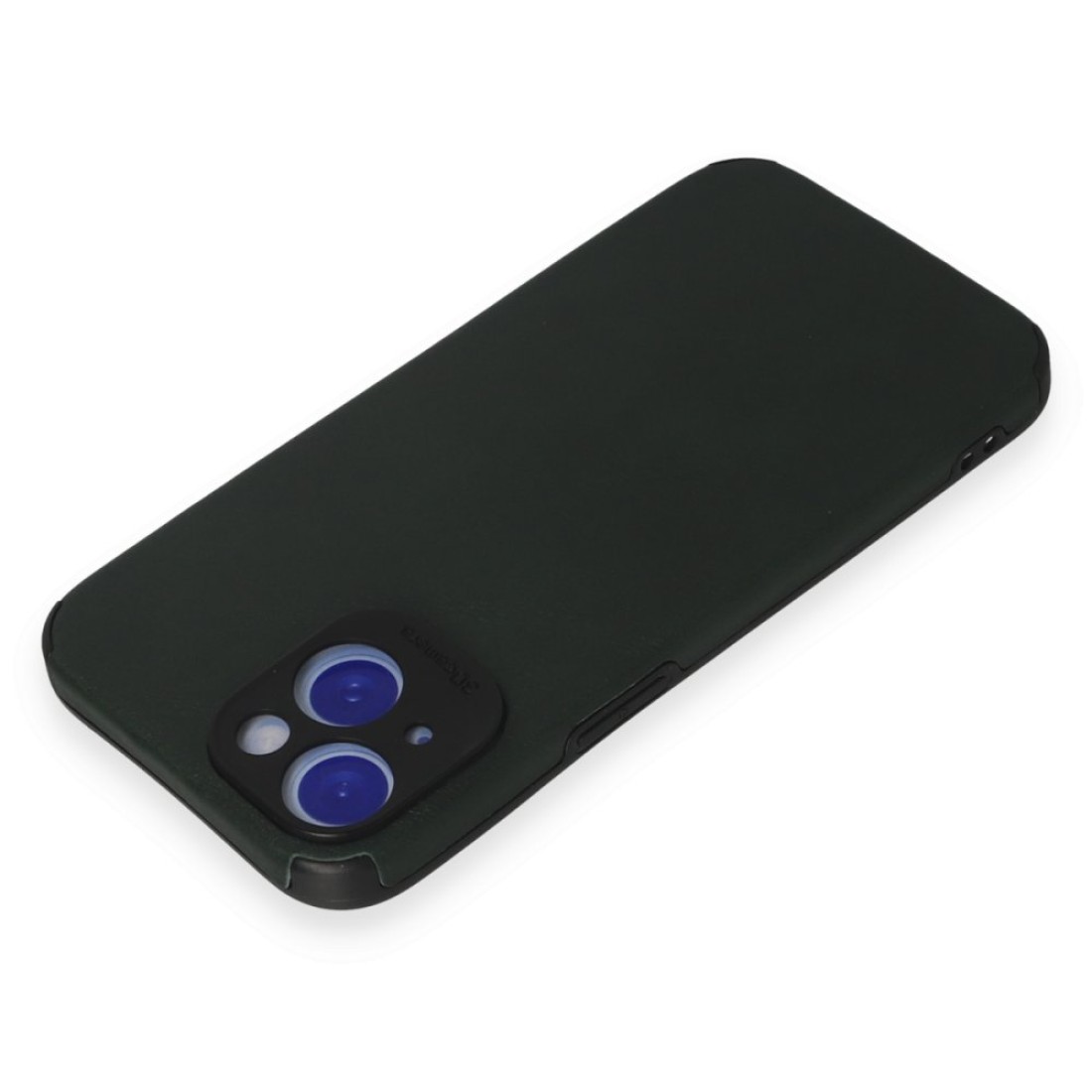 iPhone 15 Kılıf Loop Deri Silikon - Yeşil