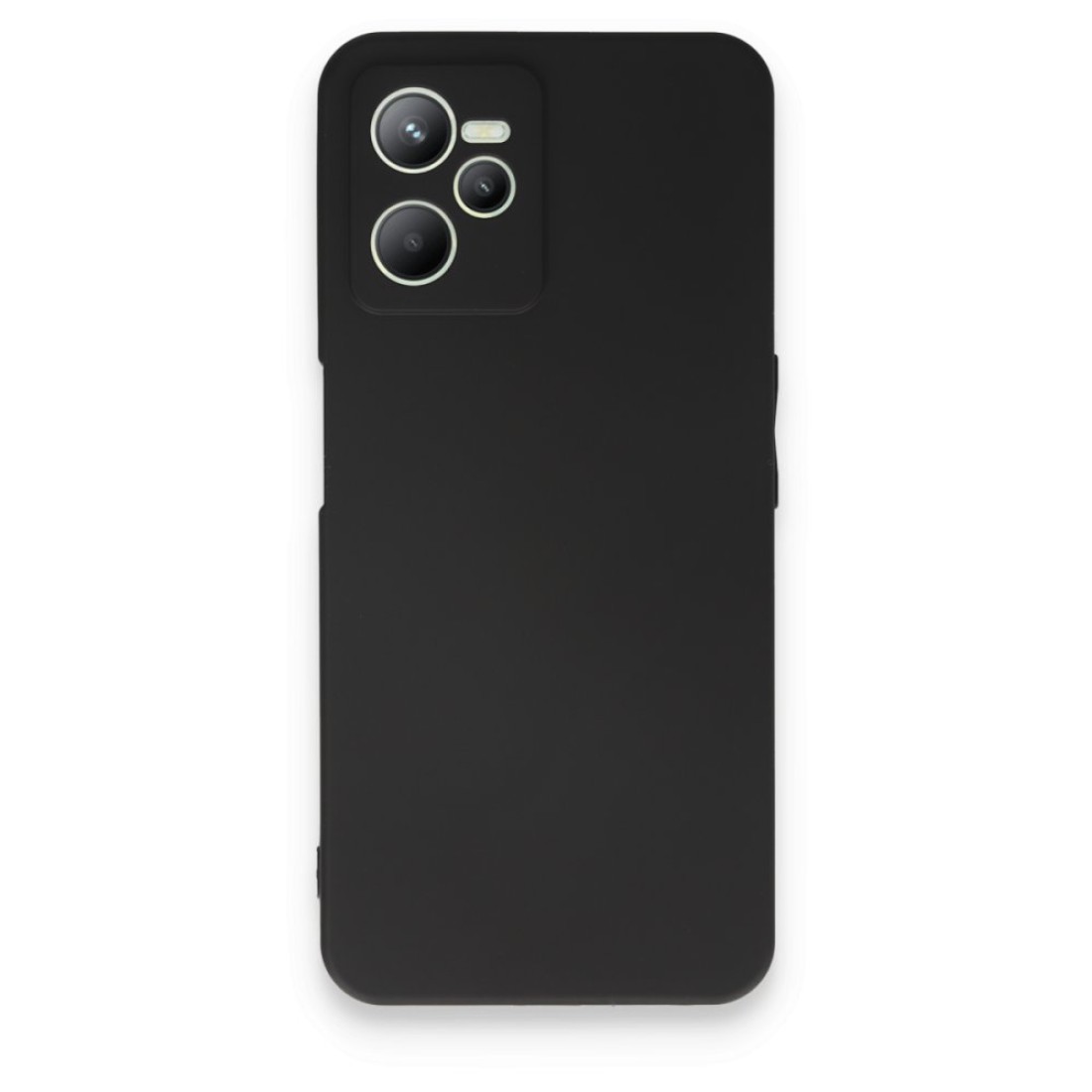 Realme C35 Kılıf First Silikon - Siyah