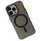 iPhone 13 Pro Max Kılıf Lodos Magneticsafe Mat Kapak - Siyah iPhone 13 Pro Max Kılıf Lodos Magneticsafe Mat Kapak - Siyah