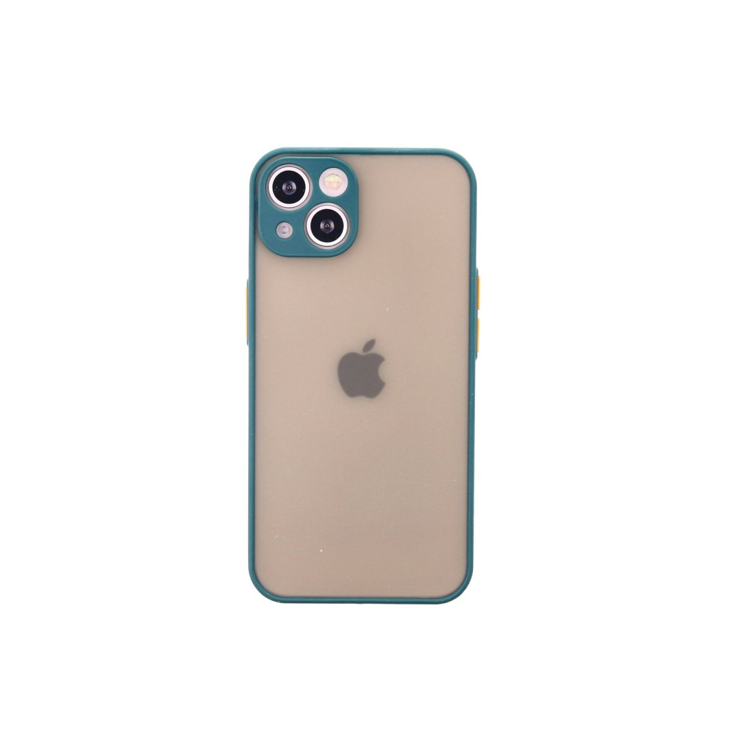  iPhone 13 Mini Kılıf Montreal Silikon Kapak - Yeşil