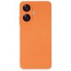 Realme C55 Kılıf Nano içi Kadife Silikon - Turuncu Realme C55 Kılıf Nano içi Kadife Silikon - Turuncu