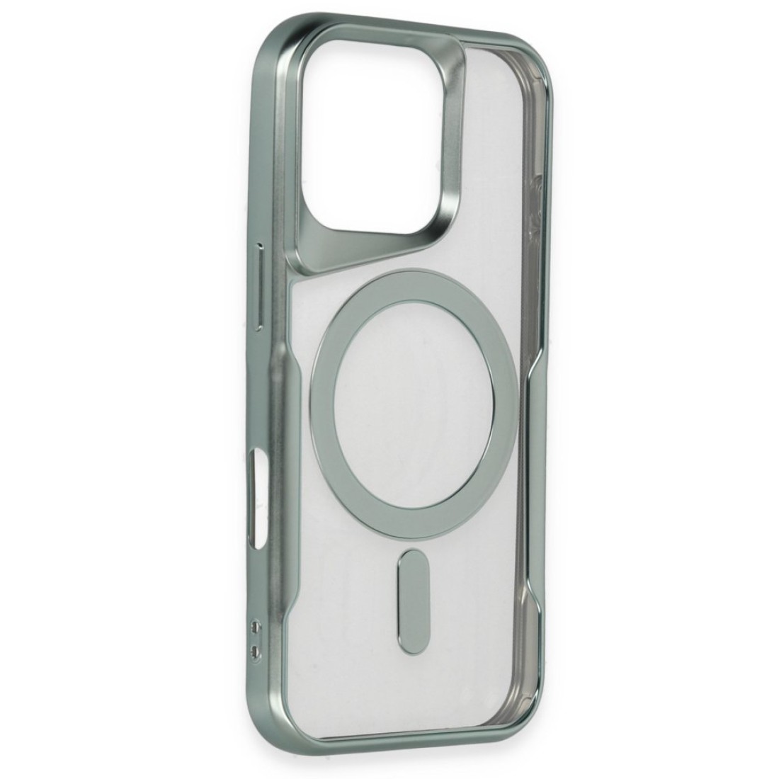 iPhone 16 Plus Kılıf Boyi Magsafe Silikon Kapak - Yeşil iPhone 16 Plus Kılıf Boyi Magsafe Silikon Kapak - Yeşil
