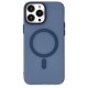  iPhone 14 Pro Kılıf Lodos Magneticsafe Mat Kapak - Mavi