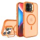 Joko iPhone 16 Plus Flet Lens Magsafe Kapak - Turuncu Joko iPhone 16 Plus Flet Lens Magsafe Kapak - Turuncu