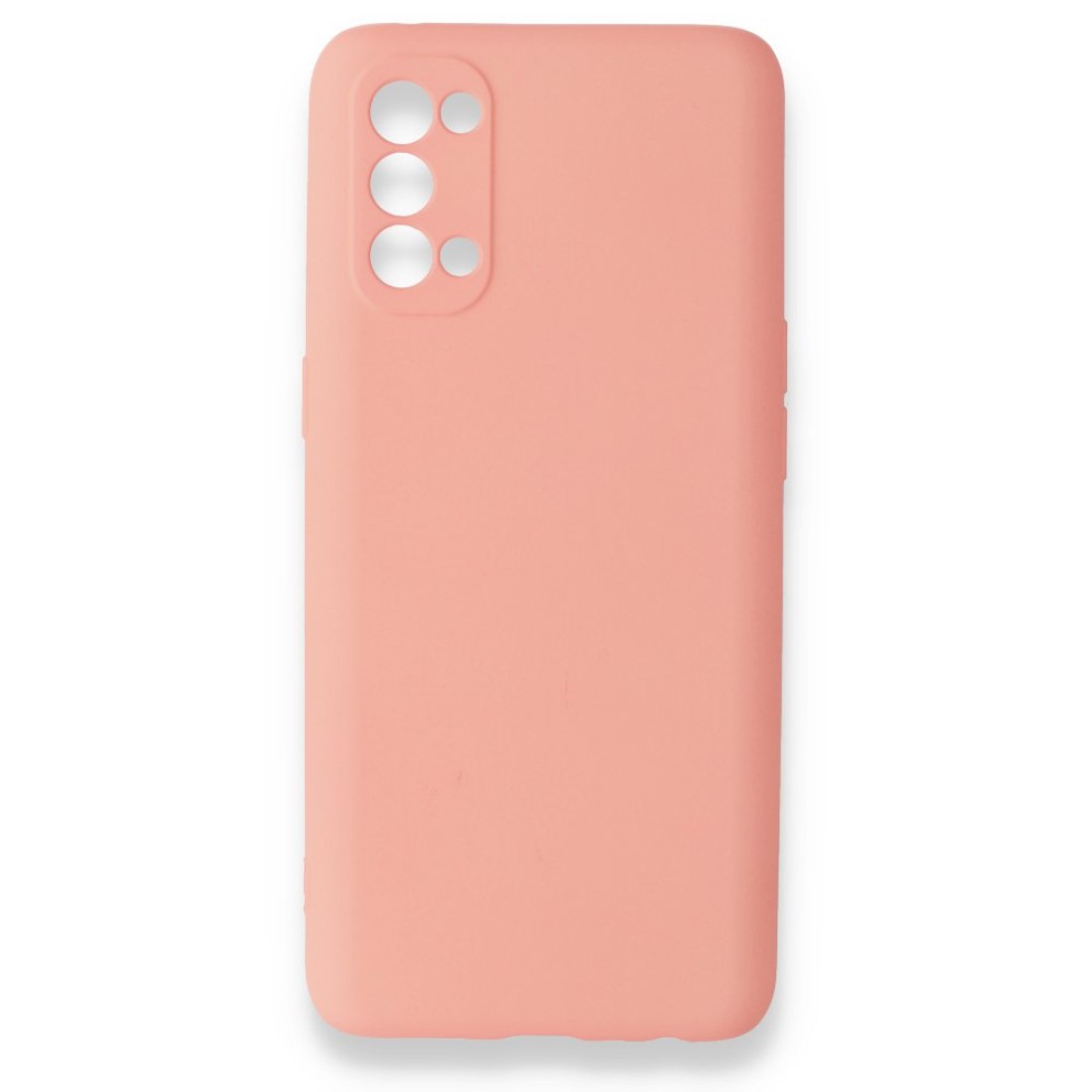  Oppo Reno 4 Kılıf First Silikon - Pudra