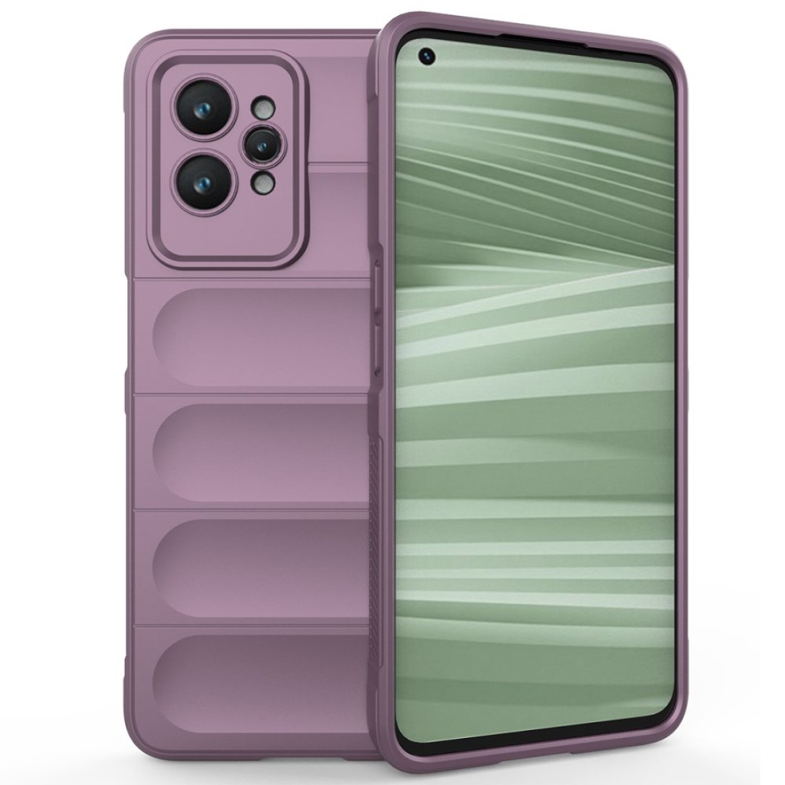  Realme GT2 Pro 5G Kılıf Optimum Silikon - Mor