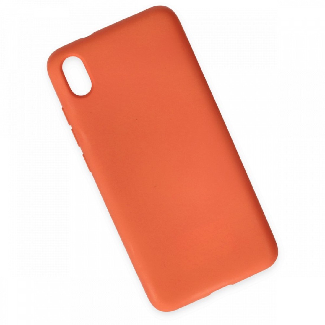  Xiaomi Redmi 7A Kılıf Nano içi Kadife Silikon - Turuncu