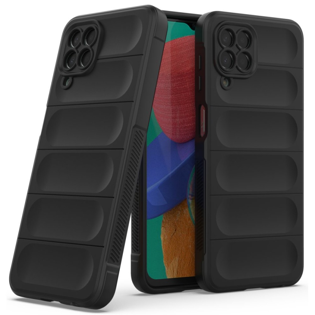  Samsung Galaxy M33 Kılıf Optimum Silikon - Siyah