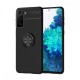  Samsung Galaxy S21 Plus Kılıf Range Yüzüklü Silikon - Siyah