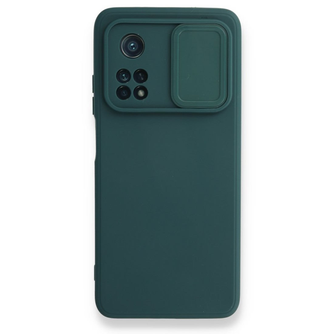  Xiaomi Mi 10T Pro Kılıf Color Lens Silikon - Yeşil