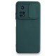  Xiaomi Mi 10T Pro Kılıf Color Lens Silikon - Yeşil