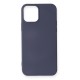  iPhone 12 Mini Kılıf First Silikon - Gri