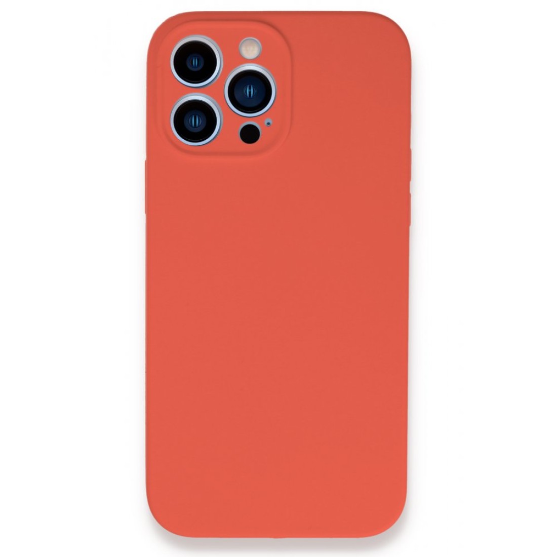  iPhone 13 Pro Max Kılıf Lansman Legant Silikon - Turuncu