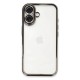 iPhone 16 Kılıf Razer Lensli Silikon - Titanyum Gri iPhone 16 Kılıf Razer Lensli Silikon - Titanyum Gri