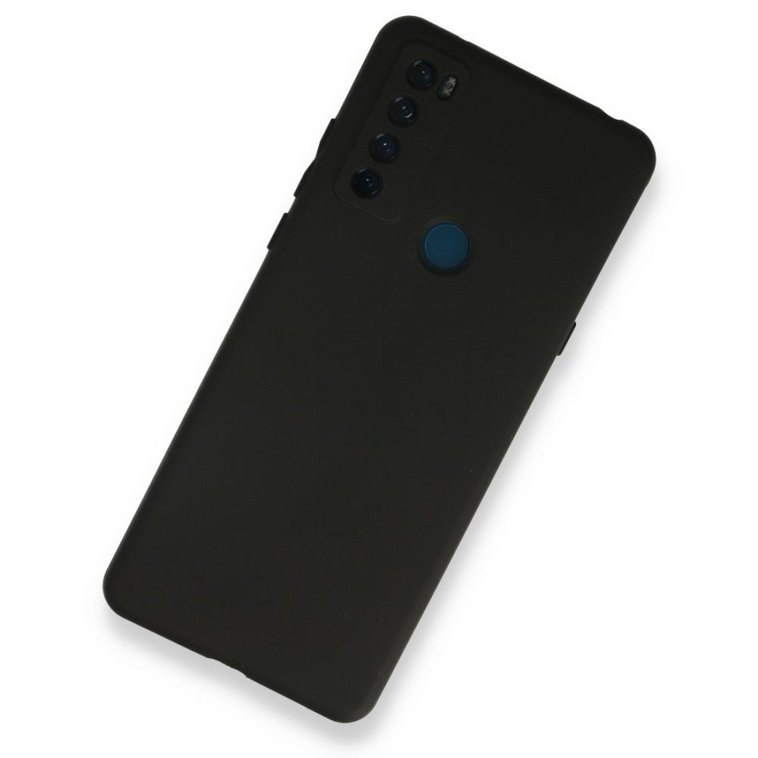 TCL 20 SE Kılıf First Silikon - Siyah