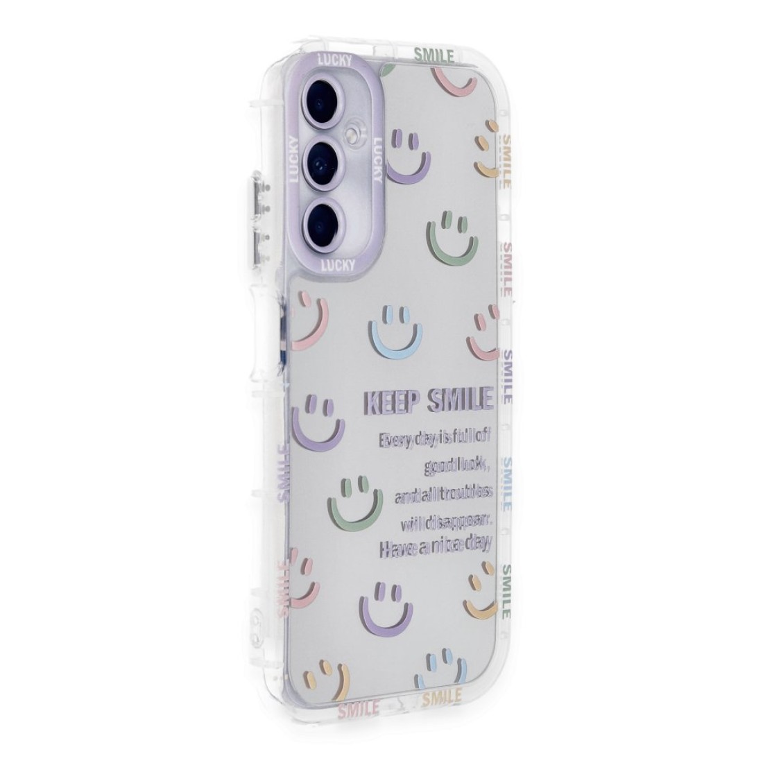  Samsung Galaxy A05S Kılıf Reflexion Desenli Kapak - Desen 2