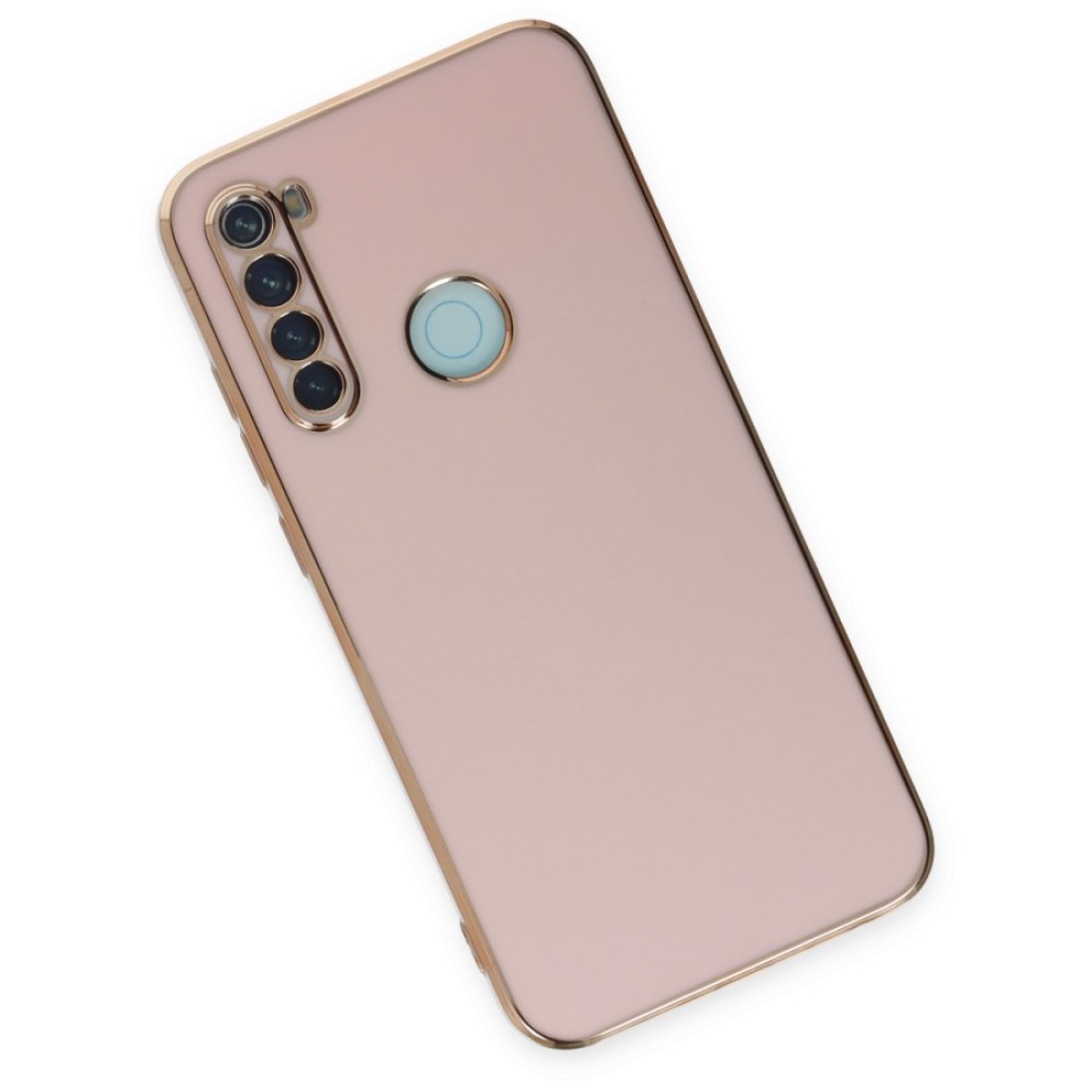 Xiaomi Redmi Note 8 Kılıf Volet Silikon - Pembe Xiaomi Redmi Note 8 Kılıf Volet Silikon - Pembe