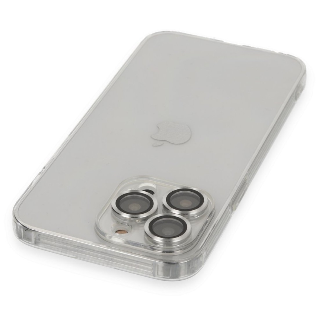 iPhone 14 Pro Kılıf Luko Lens Silikon - Gümüş iPhone 14 Pro Kılıf Luko Lens Silikon - Gümüş