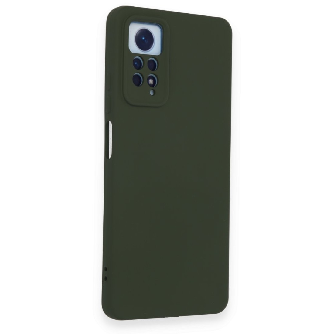 Xiaomi Redmi Note 12 Pro 4G Kılıf Nano içi Kadife Silikon - Koyu Yeşil Xiaomi Redmi Note 12 Pro 4G Kılıf Nano içi Kadife Silikon - Koyu Yeşil