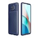  Xiaomi Redmi Note 9 5G Kılıf Auto Focus Karbon Kapak - Lacivert
