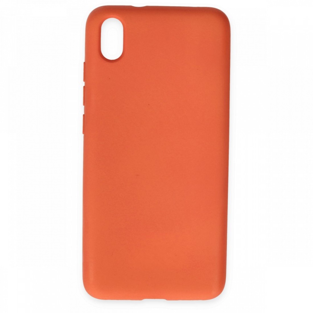  Xiaomi Redmi 7A Kılıf Nano içi Kadife Silikon - Turuncu