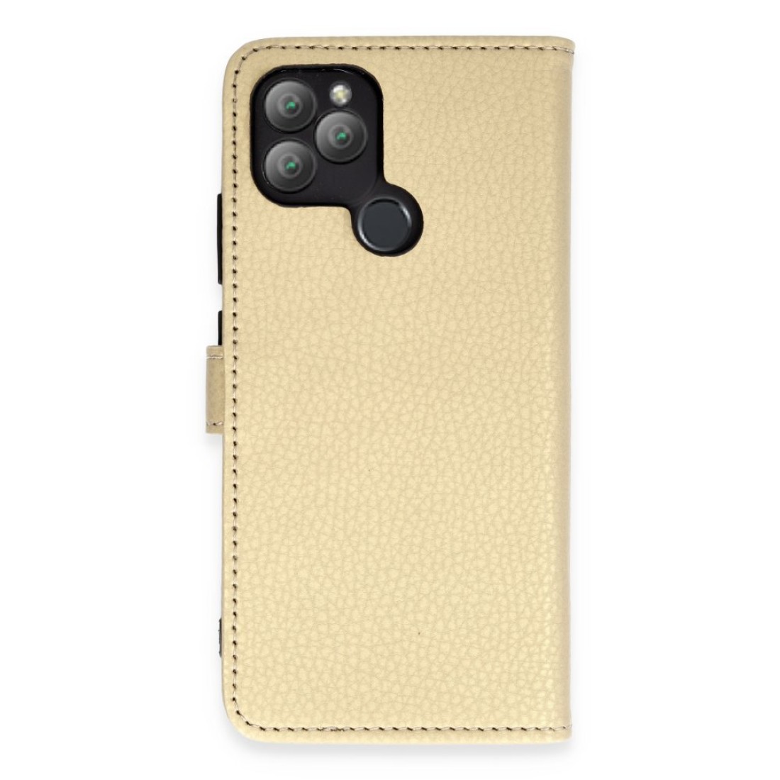  General Mobile GM 22 Plus Kılıf Trend S Plus Kapaklı Kılıf - Gold