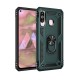  Samsung Galaxy A60 Kılıf Sofya Yüzüklü Silikon Kapak - Yeşil