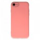  iPhone SE 2020 Kılıf Lansman Glass Kapak - Pembe