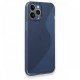  iPhone 13 Pro Max Kılıf S Silikon - Mavi