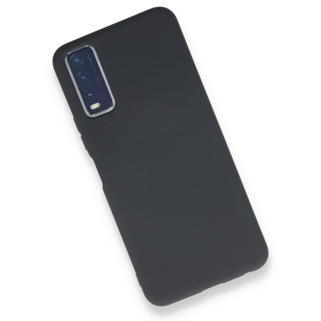  Vivo Y11S Kılıf Nano içi Kadife Silikon - Gri