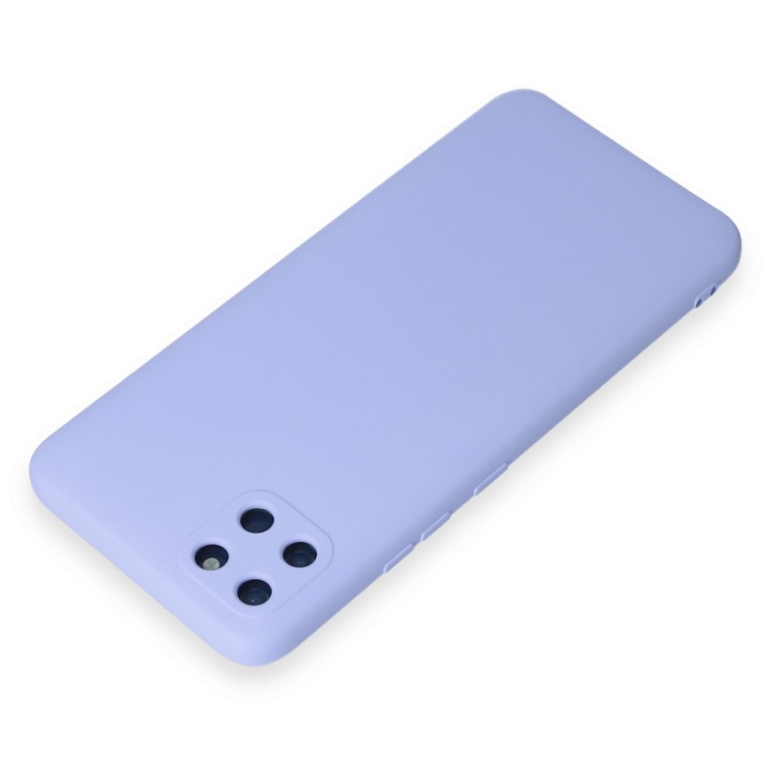  Realme C11 Kılıf Nano içi Kadife Silikon - Lila