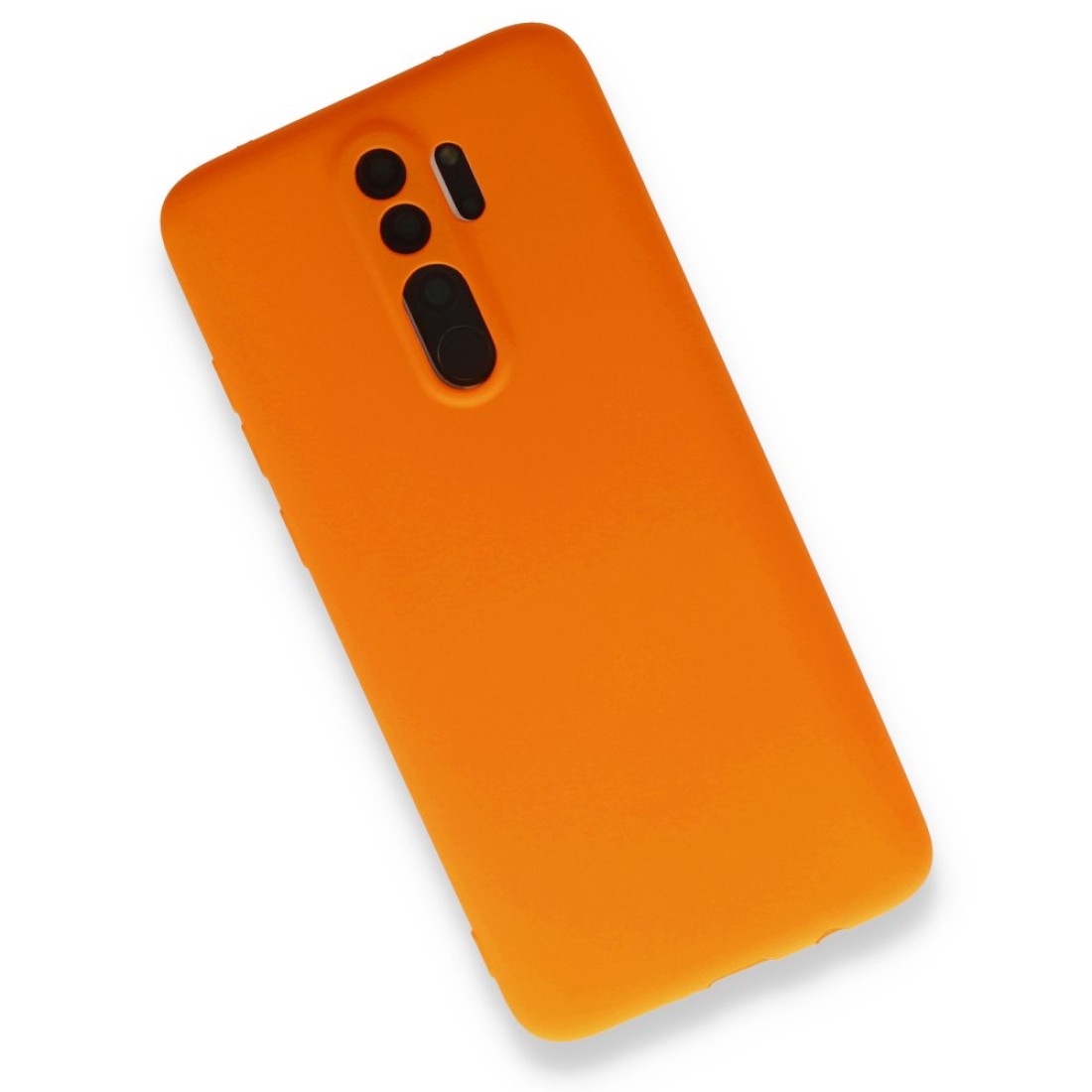 Xiaomi Redmi Note 8 Pro Kılıf First Silikon - Turuncu Xiaomi Redmi Note 8 Pro Kılıf First Silikon - Turuncu