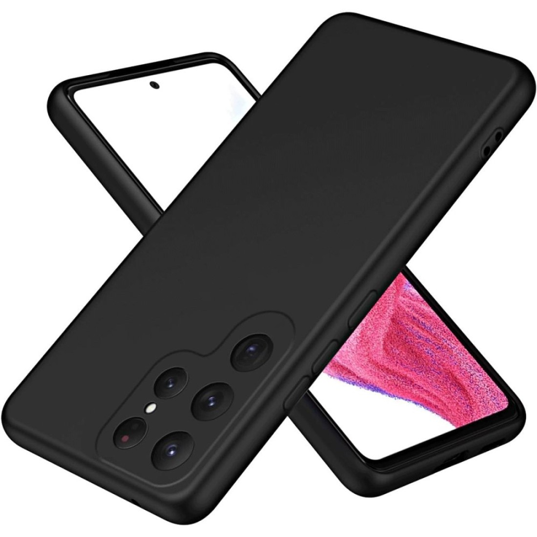  Samsung Galaxy S25 Ultra Kılıf First Silikon - Siyah