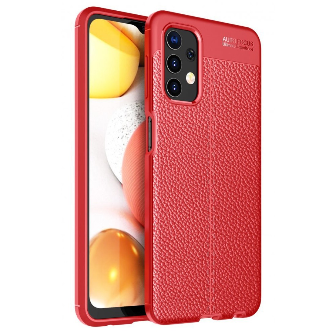  Samsung Galaxy A32 5G Kılıf Auto Focus Kapak - Kırmızı