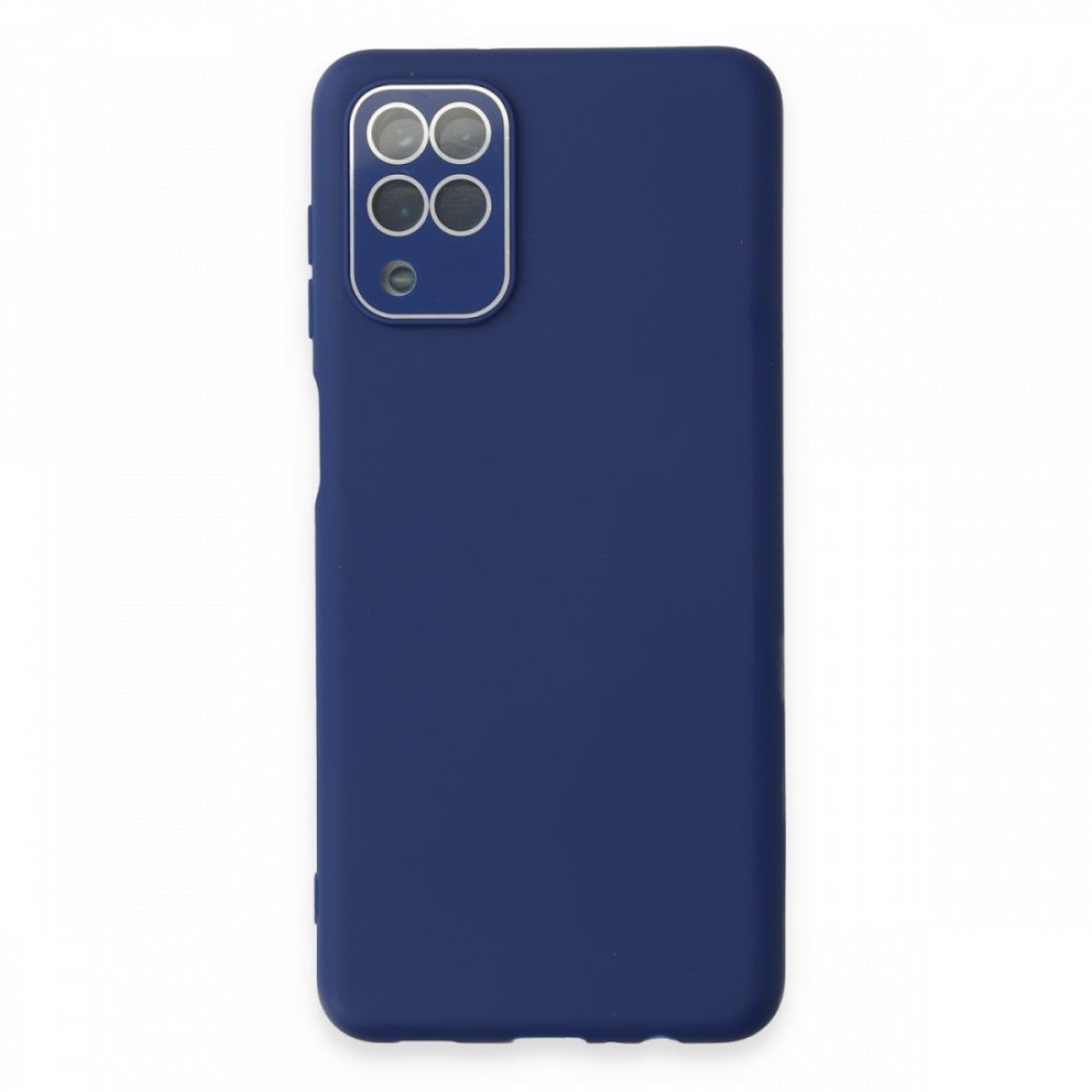  Samsung Galaxy M32 Kılıf Lansman Glass Kapak - Sky Blue
