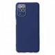 Samsung Galaxy M32 Kılıf Lansman Glass Kapak - Sky Blue Samsung Galaxy M32 Kılıf Lansman Glass Kapak - Sky Blue