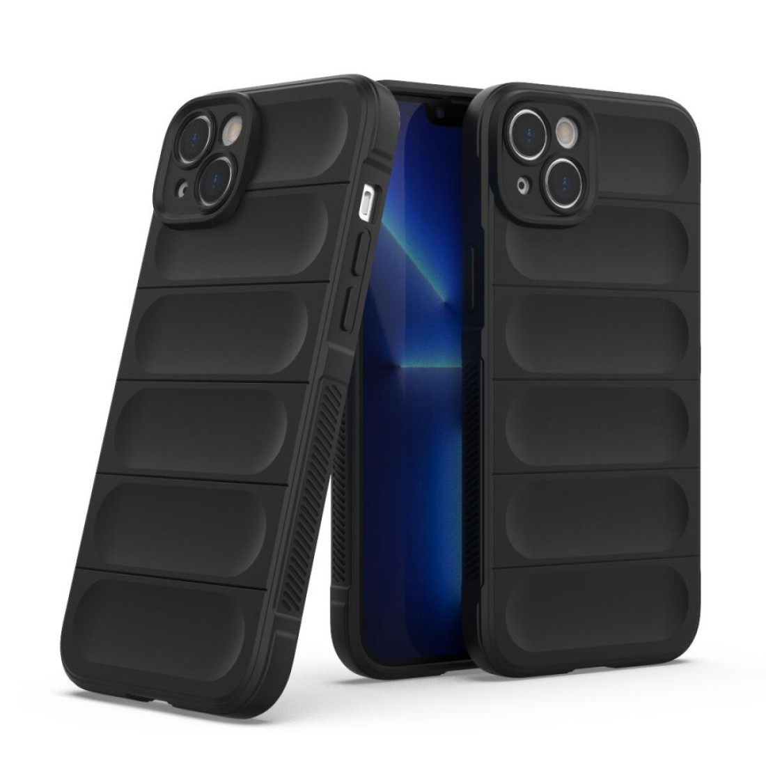 iPhone 15 Kılıf Optimum Silikon - Siyah iPhone 15 Kılıf Optimum Silikon - Siyah