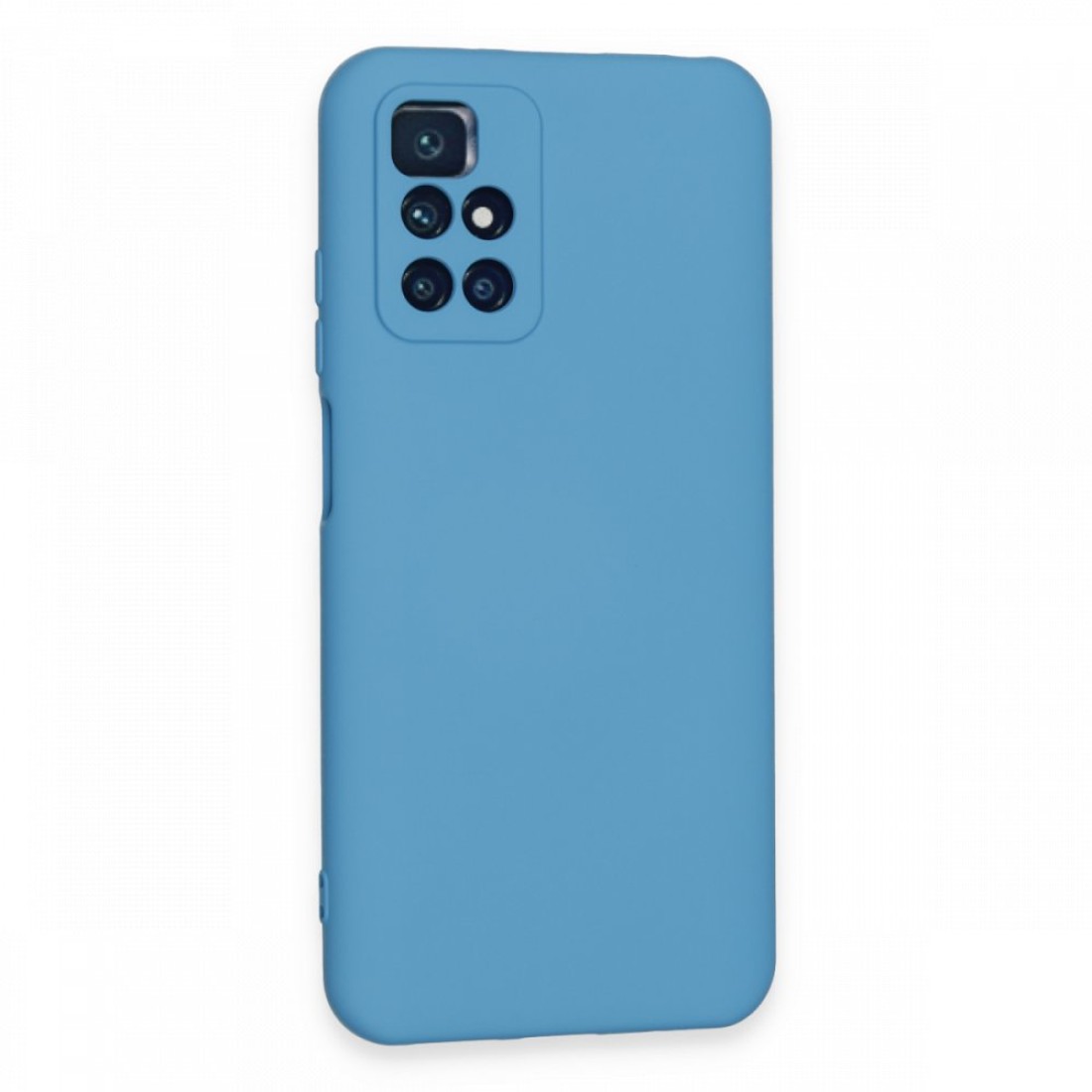  Xiaomi Redmi Note 11 4G Kılıf Nano içi Kadife Silikon - Mavi