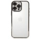  iPhone 16 Pro Max Kılıf Razer Lensli Silikon - Titanyum Gri