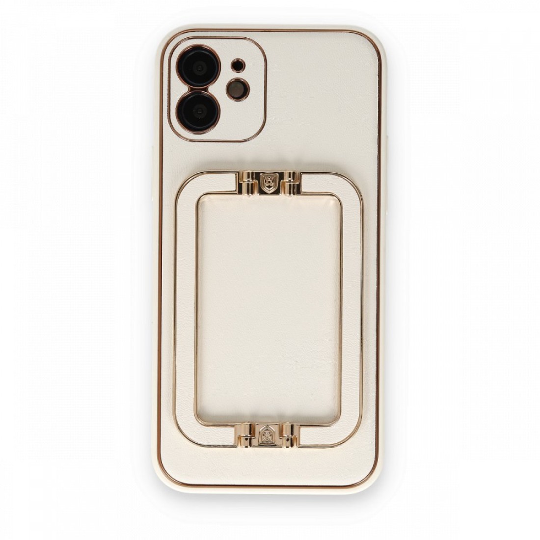  iPhone 12 Kılıf Coco Elit Kapak - Beyaz