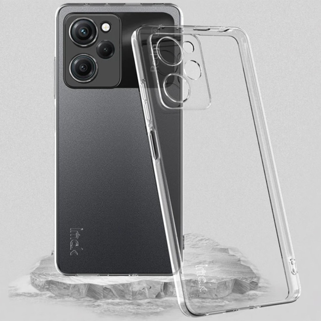  Xiaomi Poco X5 Pro 5G Kılıf Lüx Şeffaf Silikon