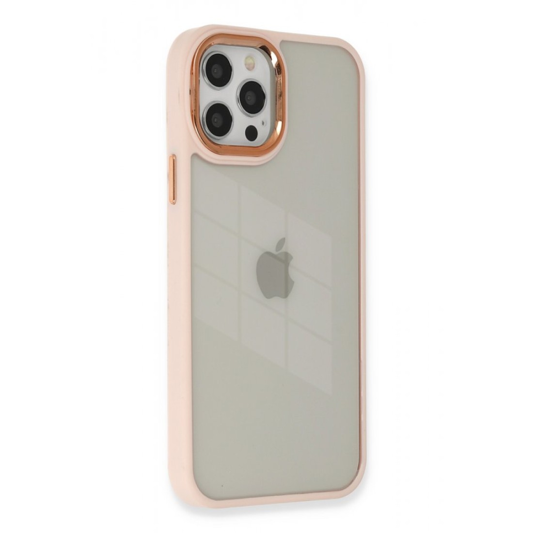  iPhone 12 Pro Kılıf Dora Kapak - Pudra
