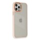  iPhone 12 Pro Kılıf Dora Kapak - Pudra